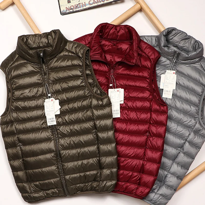 Down Vest Ultralight - High Quality Man Duck Down Vest
