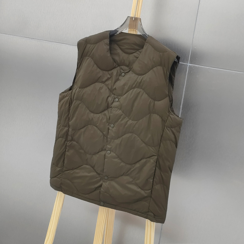 Down Vest Ultralight - Ultra Light White Duck Down Vest