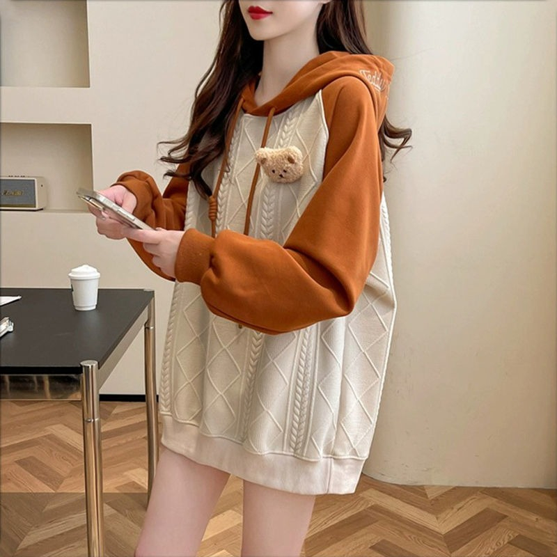 Pink Female Hooded Top Cute Y  - Winter Clothing Essentials For Women ulasan dan harga