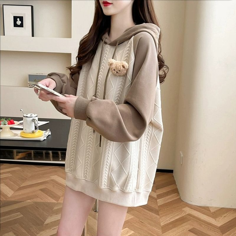 Pink Female Hooded Top Cute Y  - Winter Clothing Essentials For Women ulasan dan harga