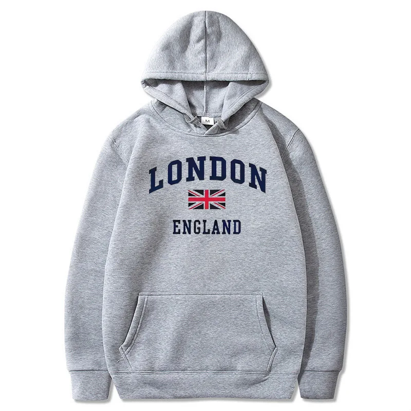 London England Hoodie Men's Ho - Winter Clothing London ulasan dan harga
