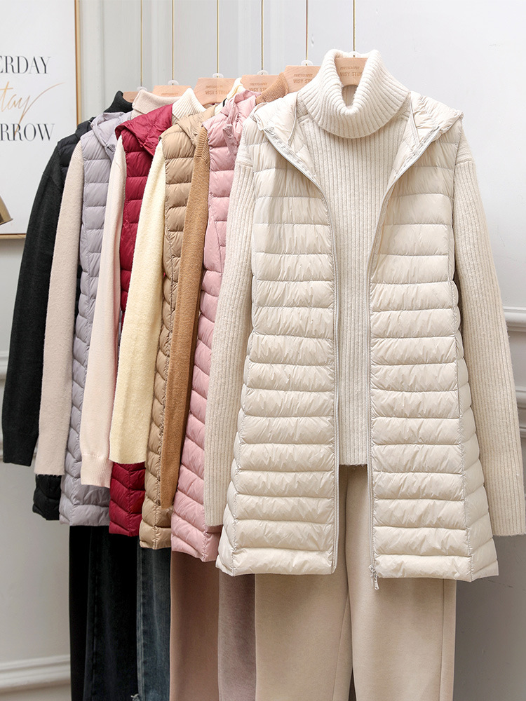 NewBang Women Sleeveless Long  - Down Vest Ultralight ulasan dan harga