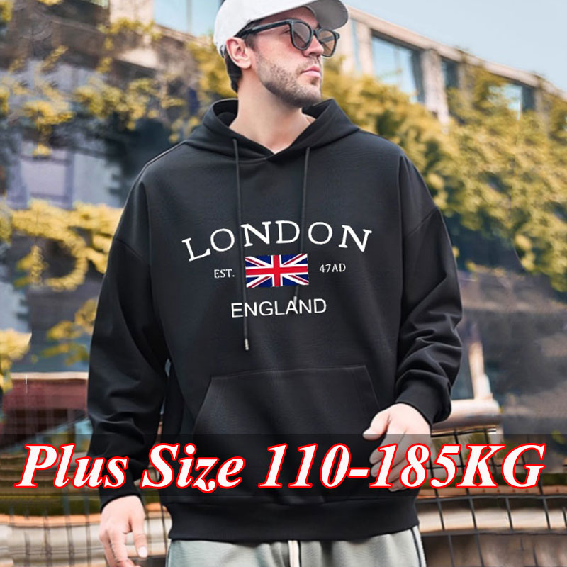 London Fashion Print Hoodies f - Winter Clothing London ulasan dan harga