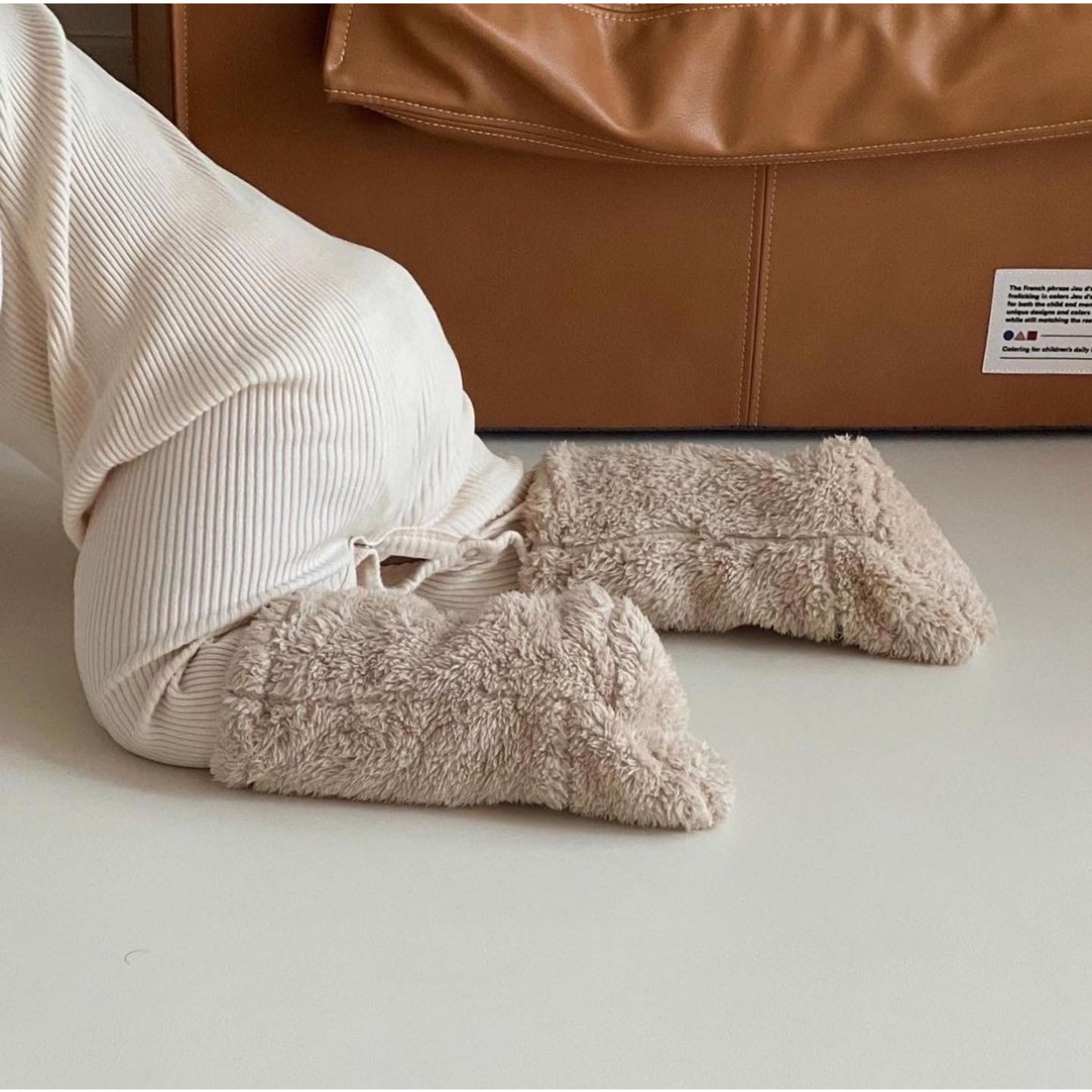Warm Winter Baby Socks Coral F - Winter Clothing For Toddlers ulasan dan harga