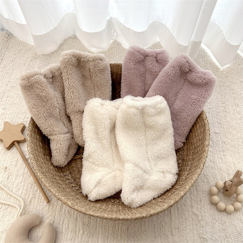 Warm Winter Baby Socks Coral F - Winter Clothing For Toddlers ulasan dan harga