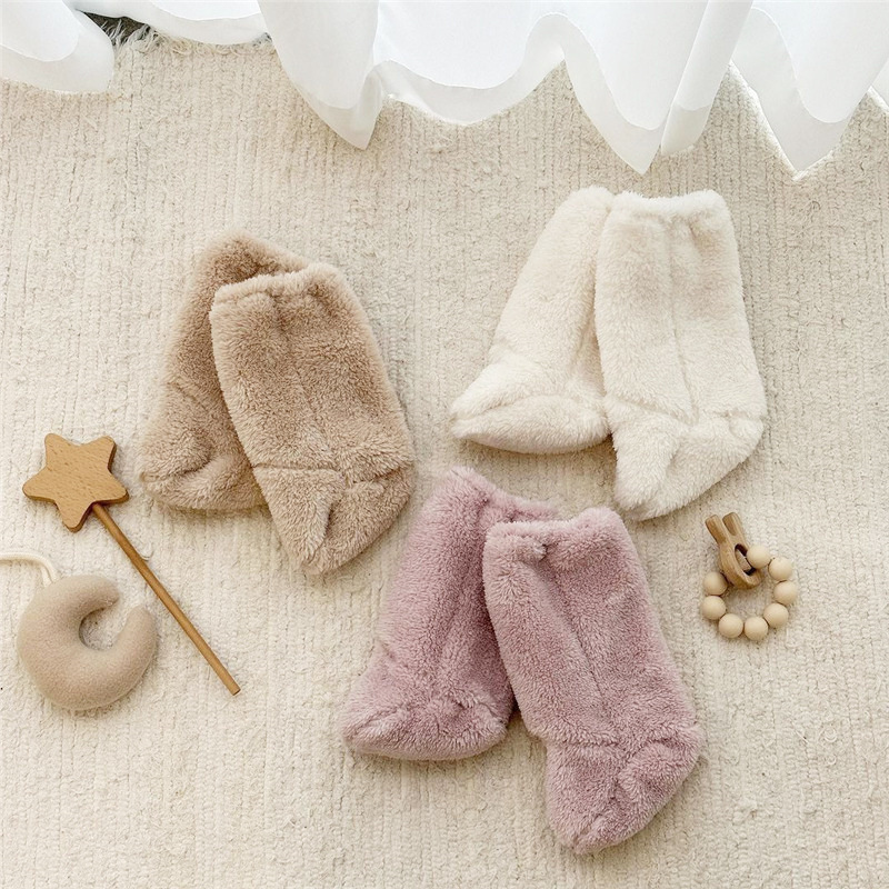 Warm Winter Baby Socks Coral F - Winter Clothing For Toddlers ulasan dan harga