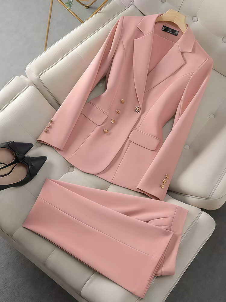 2Pcs Women's Temperament Set L - Winter Clothing Factory Outlet ulasan dan harga