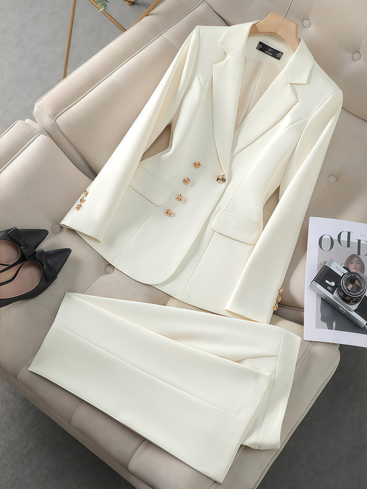 2Pcs Women's Temperament Set L - Winter Clothing Factory Outlet ulasan dan harga