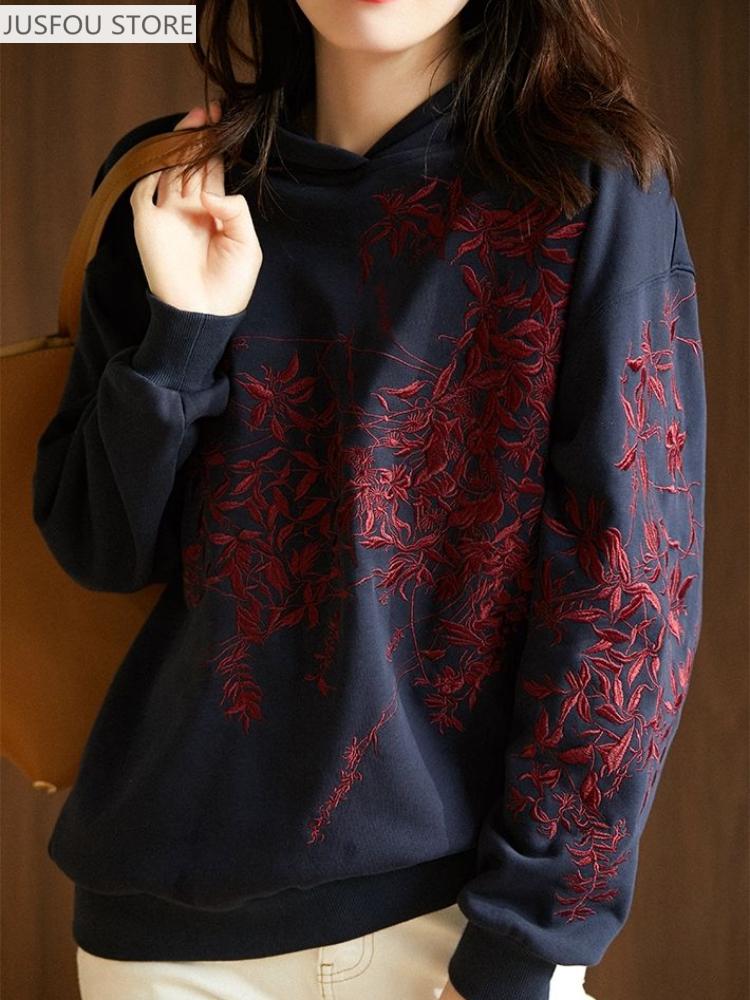 Women's Sweatshirt Graphic Hoo - Winter Clothing Essentials For Women ulasan dan harga
