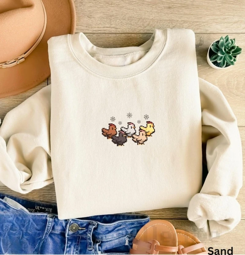 Christmas Chicken Stardew Vall - Winter Clothing Stardew Valley ulasan dan harga