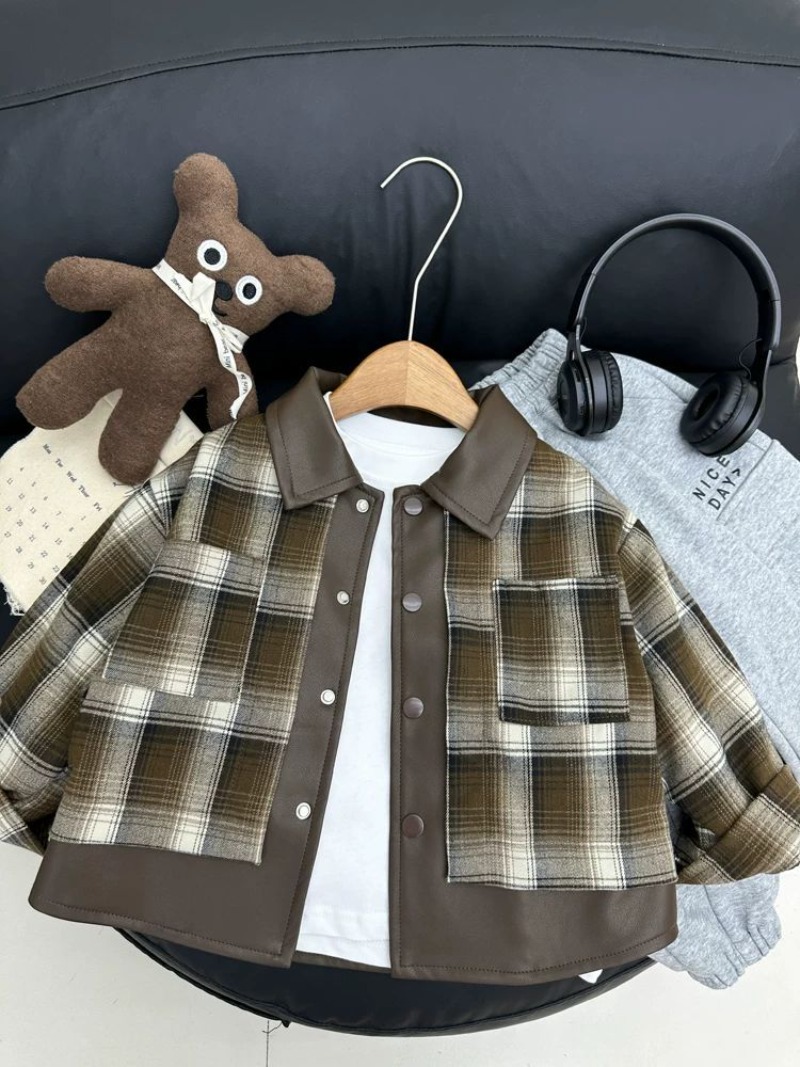 Children's Plaid Jacket Boys S - Winter Clothing For Toddlers ulasan dan harga