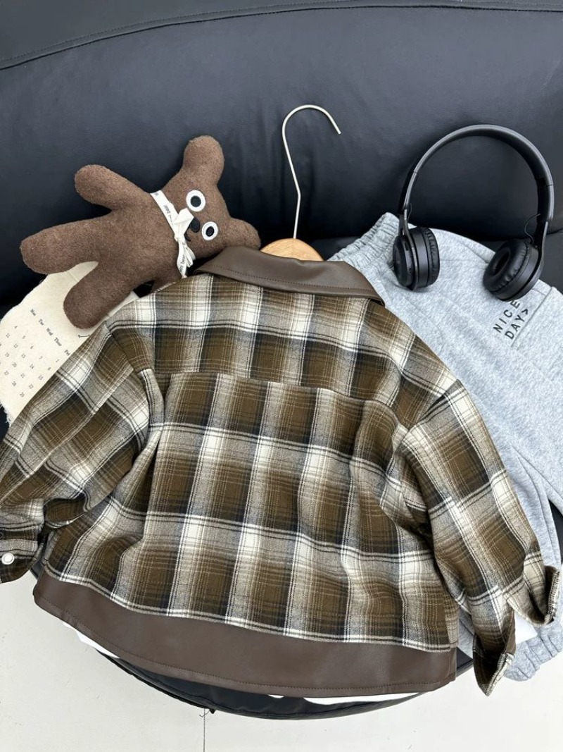 Children's Plaid Jacket Boys S - Winter Clothing For Toddlers ulasan dan harga