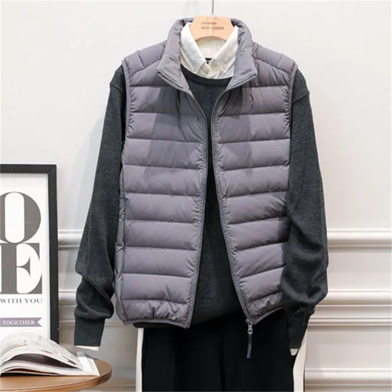 Autumn Winter Male Ultra Light - Down Vest Ultralight ulasan dan harga