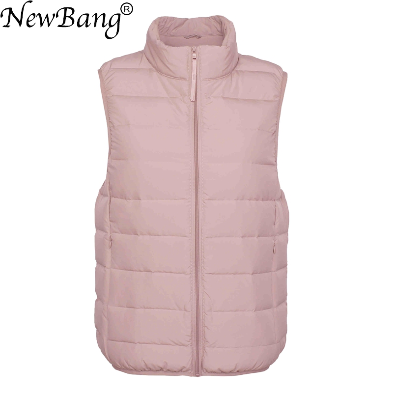 NewBang Matt Fabric Women Slee - Down Vest Ultralight ulasan dan harga