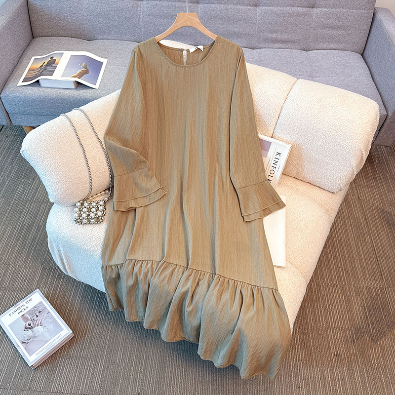 Elegant Vintage O-neck solid l - Winter Clothing Vintage ulasan dan harga
