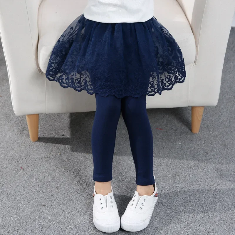 New Baby Girls Leggings Lace P - Winter Clothing For Toddlers ulasan dan harga