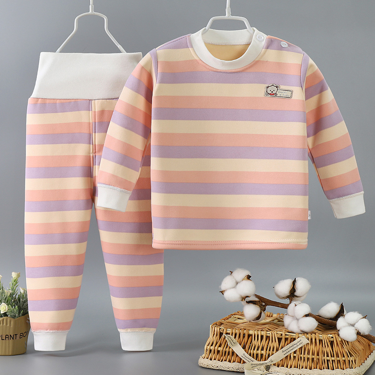 Thicken Warm Plush Children Se - Winter Clothing For Toddlers ulasan dan harga