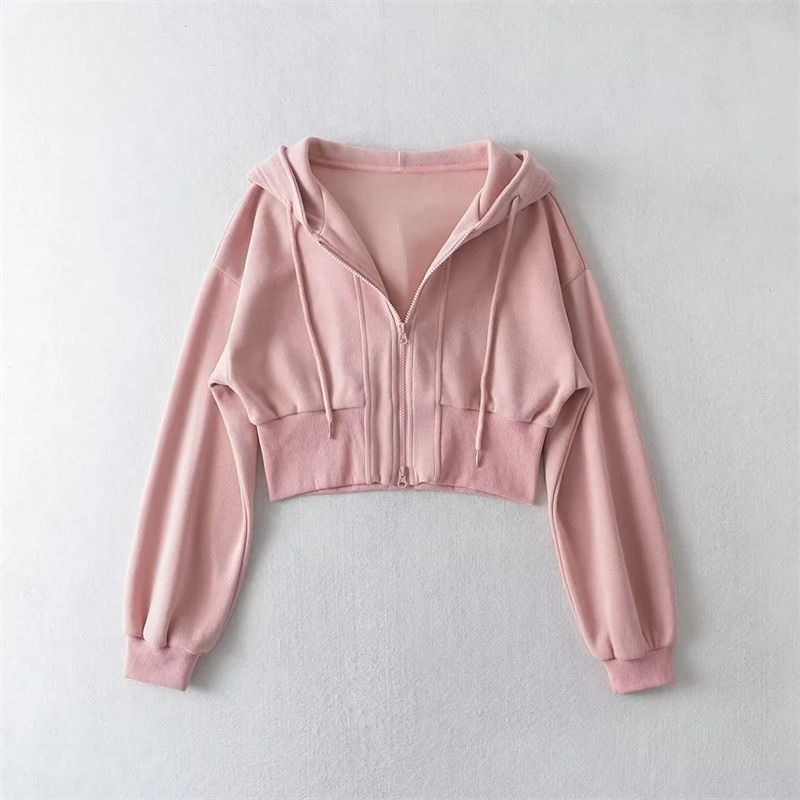 Full Zip Up Women's Hoodies Sw - Winter Clothing Essentials For Women ulasan dan harga