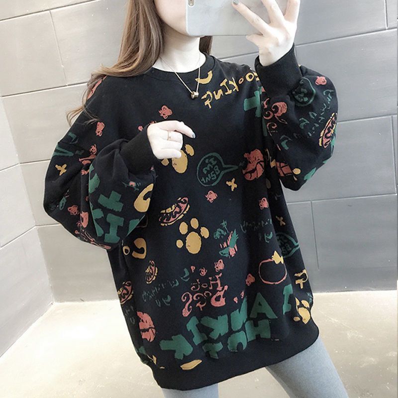 Casual Printed Loose Women's S - Winter Clothing Essentials For Women ulasan dan harga
