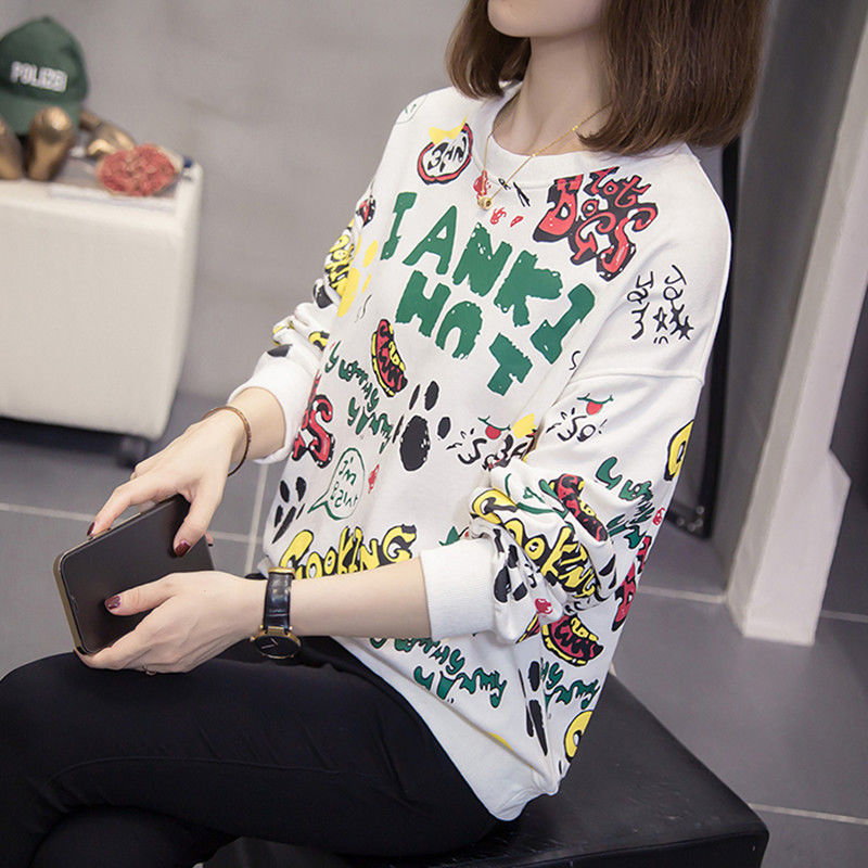 Casual Printed Loose Women's S - Winter Clothing Essentials For Women ulasan dan harga