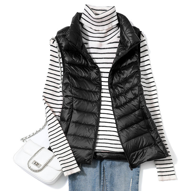 0-10℃ Women Winter Vest Autumn - Down Vest Ultralight ulasan dan harga