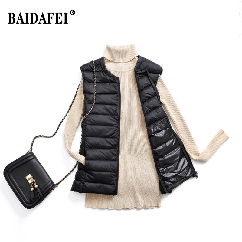 Oversized 5XL 6XL 7XL Female O - Down Vest Ultralight ulasan dan harga