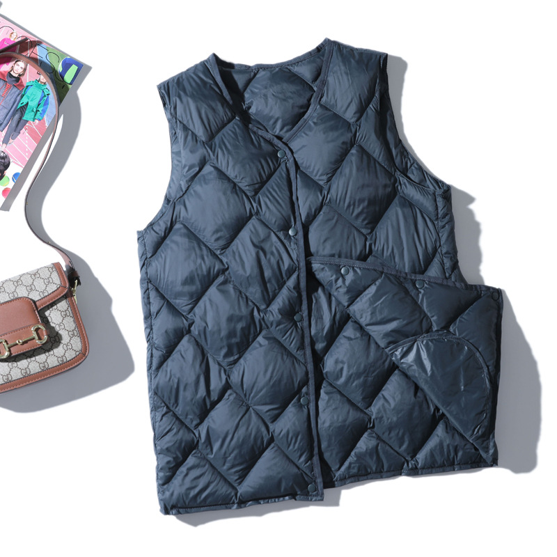 2023 Autumn Winter Sleeveless  - Down Vest Ultralight ulasan dan harga