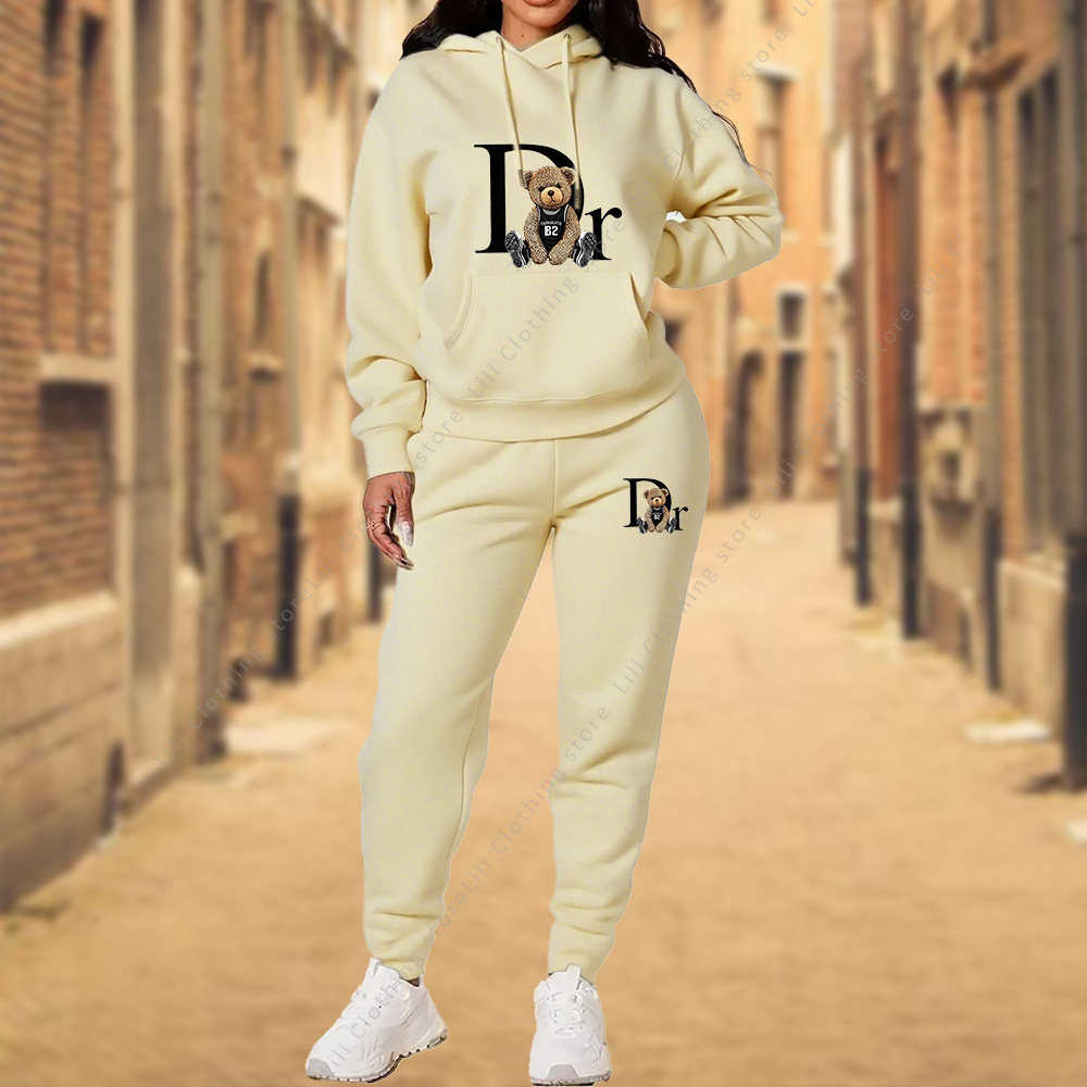 Women's TrackSuit Aesthetic De - Winter Clothing Factory Outlet ulasan dan harga