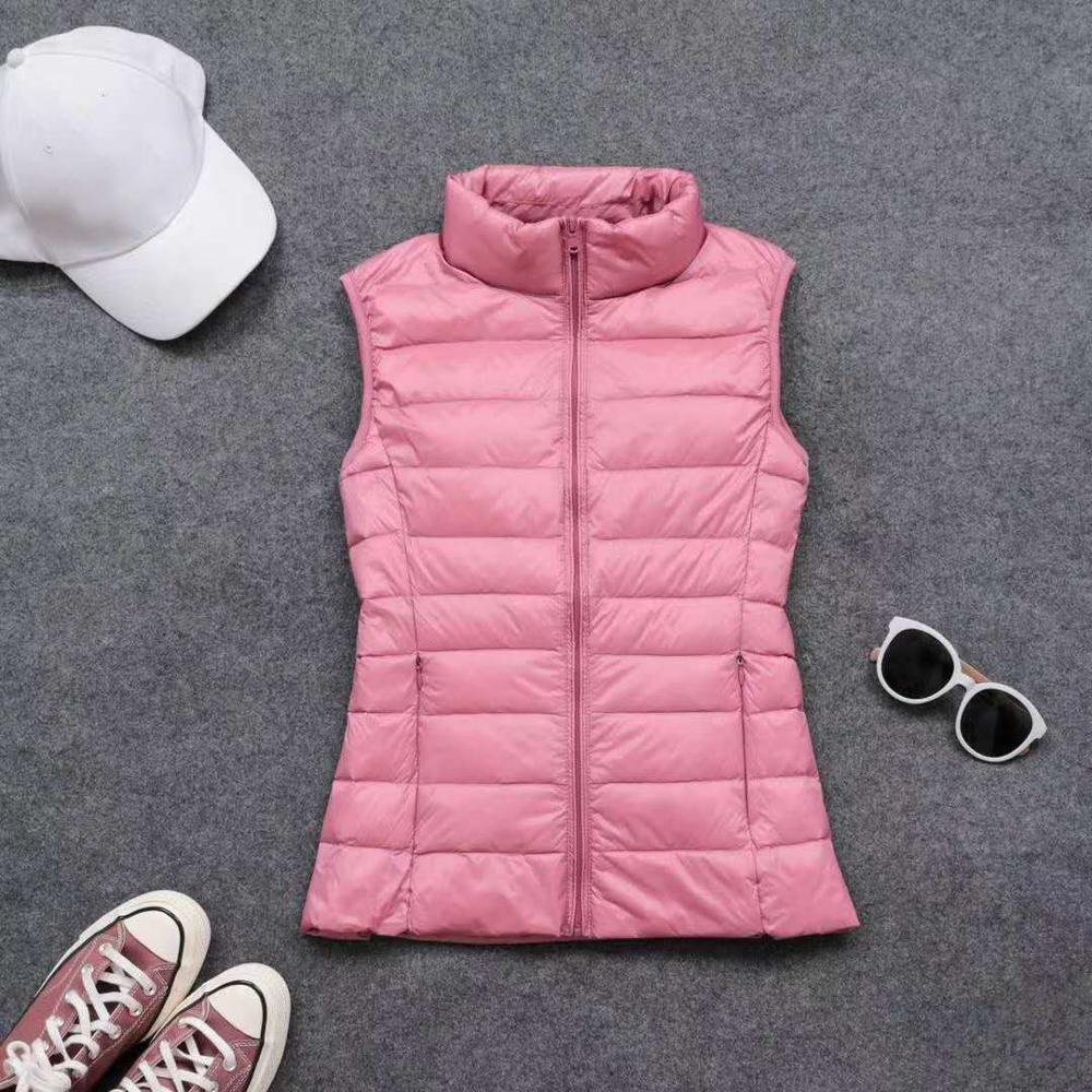 Spring autumn women 90% white  - Down Vest Ultralight ulasan dan harga