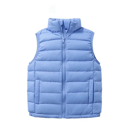 Kids Vest Coat Autumn Winter U - Down Vest Ultralight ulasan dan harga